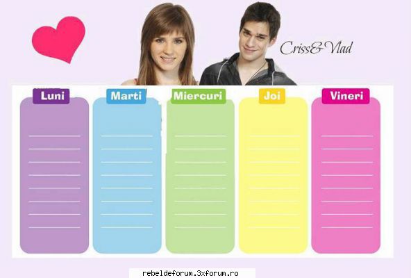 Criss si vlad la la band - adelina_condu - Dulce Maria